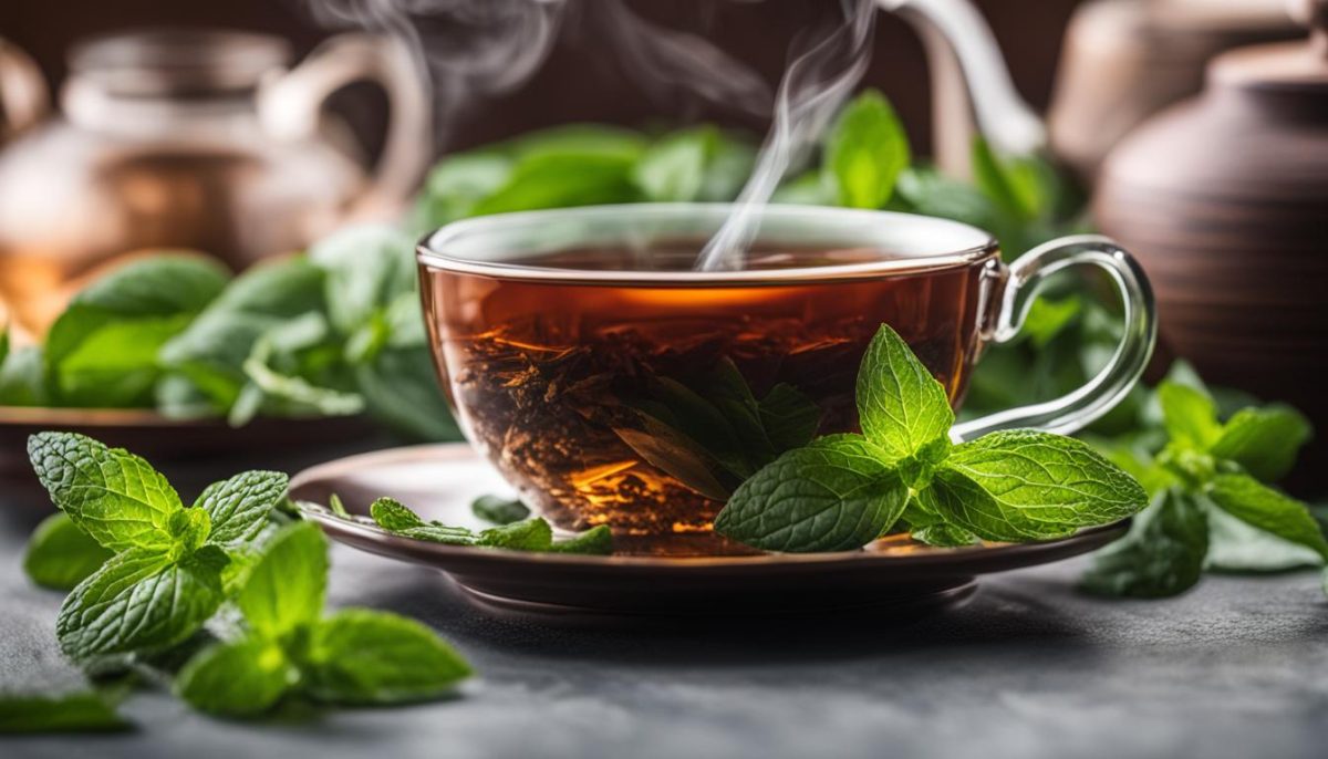 peppermint tea